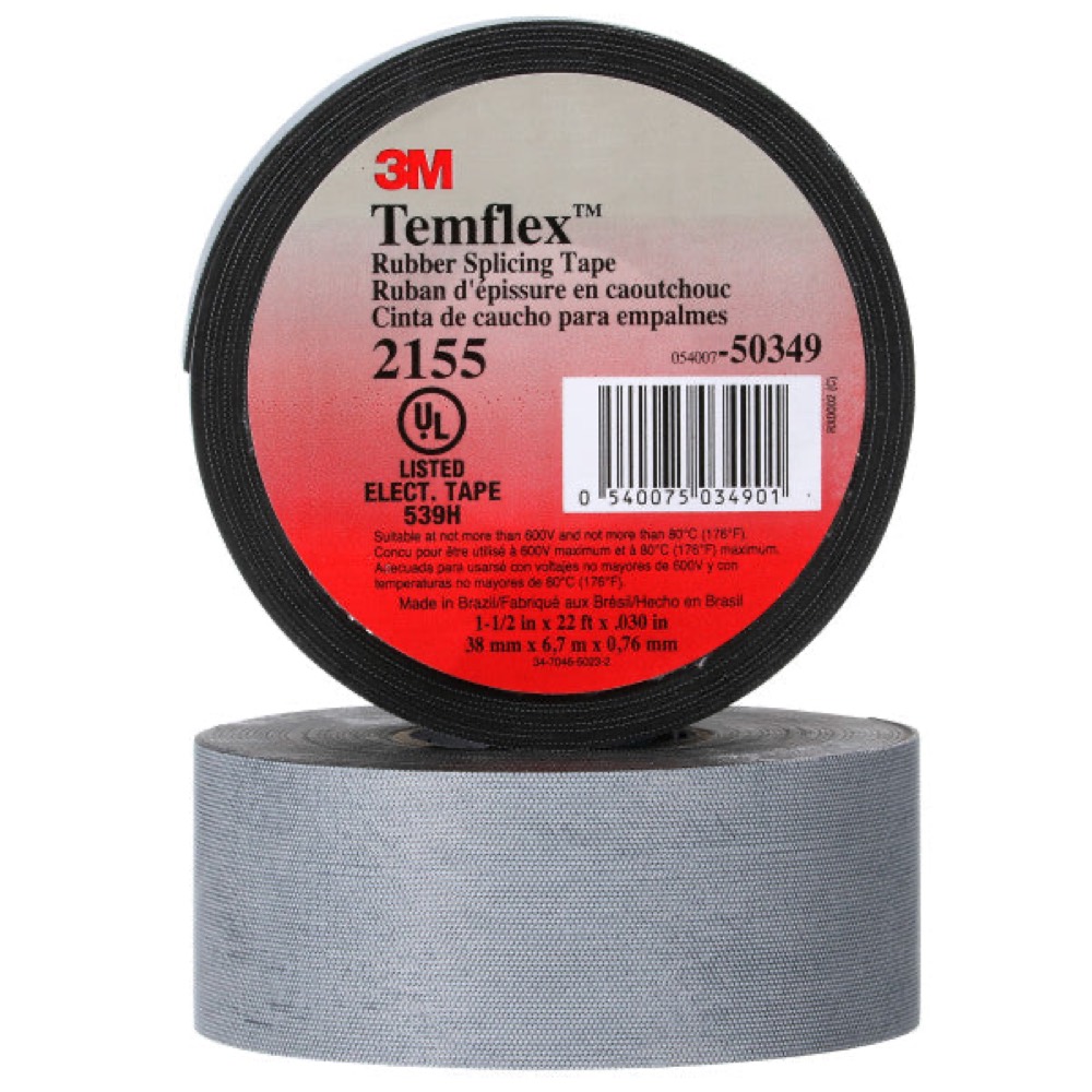 Cinta Eléctrica de Hule 3M™ Temflex® 2155